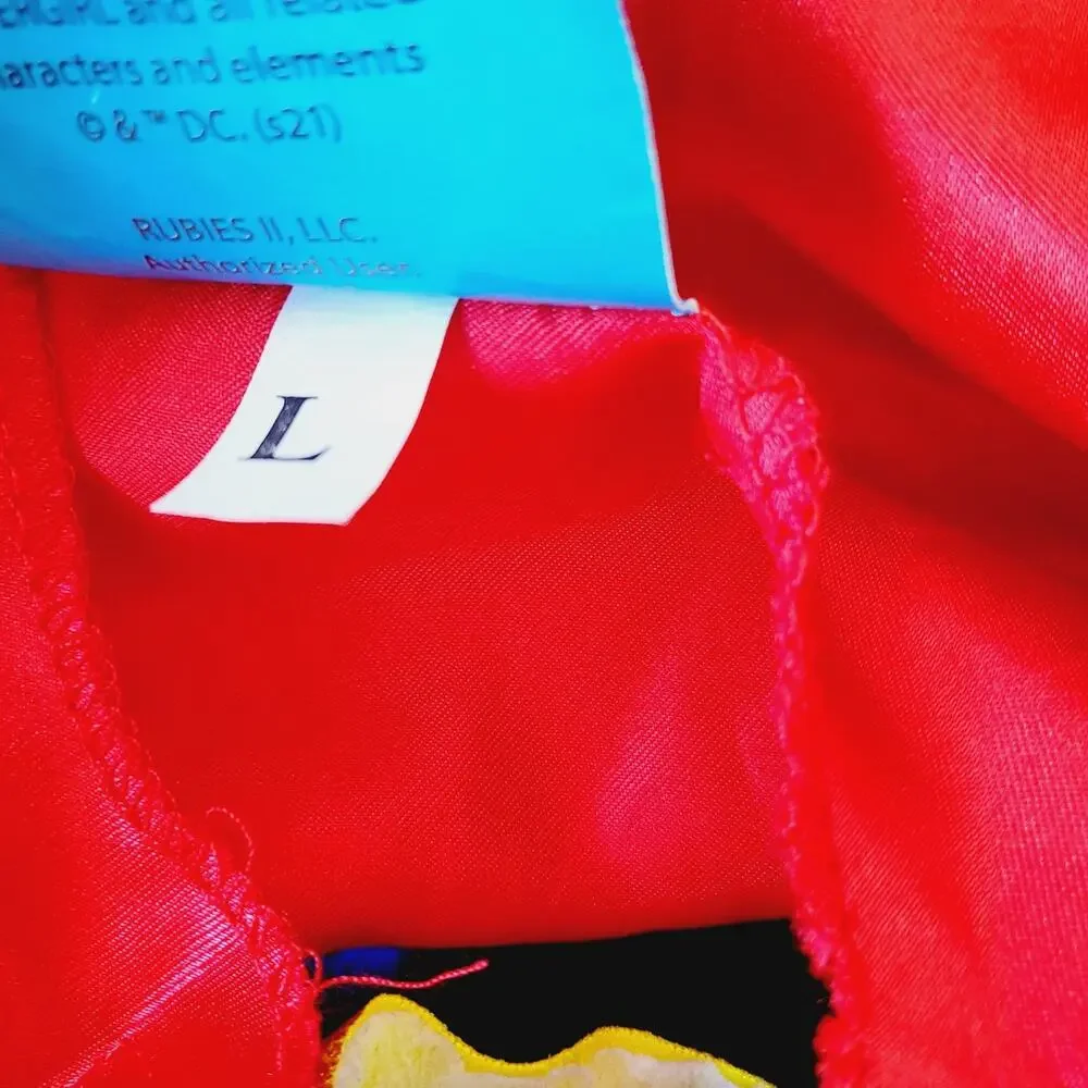 Large Supergirl costume removable cape